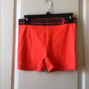 Under Armour Spandex Work Out/Bike Shorts